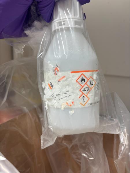 leaking bottle photo