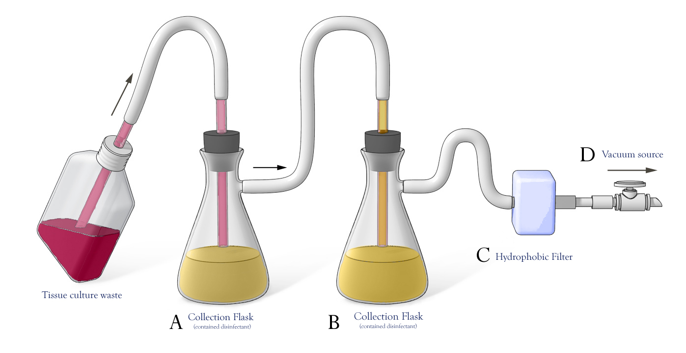 vacuum system setup