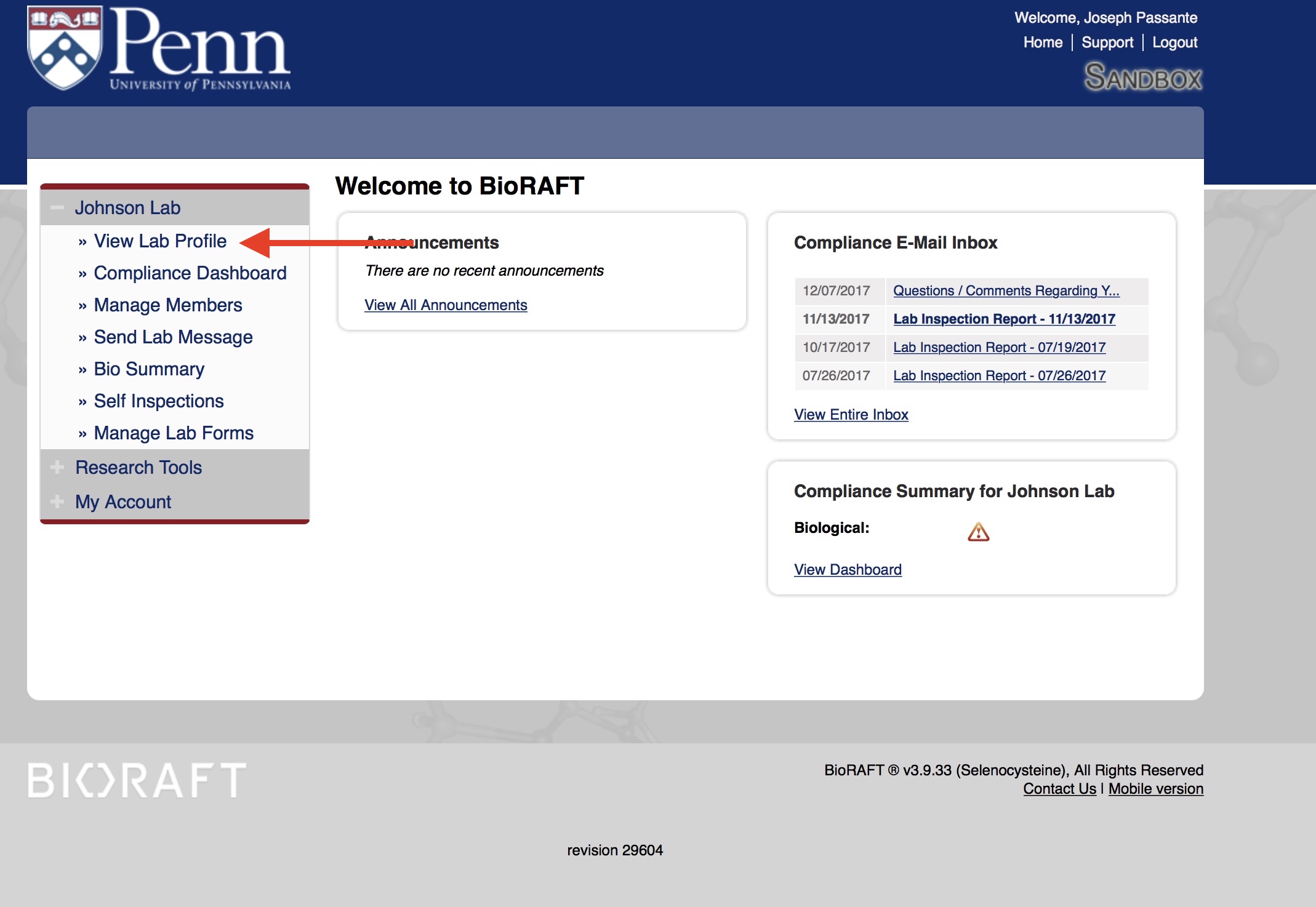 Lab profile