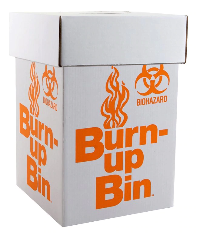 Biohazard Burn Box